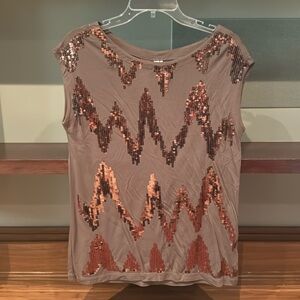 sparkly tank top
